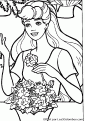 coloriage barbie 17
