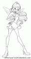 coloriage winx 146