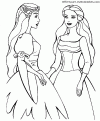 coloriage barbie 38