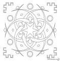 coloriage mandala 27
