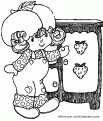 coloriage Charlotte aux fraises 66