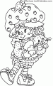 coloriage Charlotte aux fraises 40
