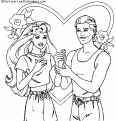 coloriage barbie 13