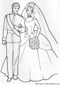 coloriage barbie ken mariage 107