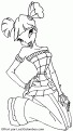 coloriage winx 29