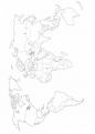 coloriage carte mappemonde-147 22