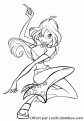 coloriage winx 145