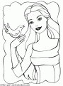 coloriage barbie 25