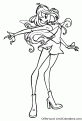 coloriage winx 55