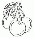 coloriage cerise 13