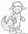 coloriage dragon 14