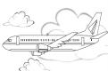 coloriage avion 09