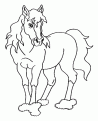 coloriage cheval 49
