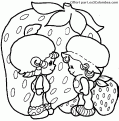 coloriage Charlotte aux fraises 29