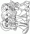 coloriage bratz 09