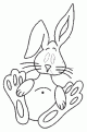 coloriage lapin 41