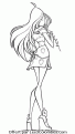 coloriage winx 144