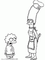 coloriage Simpsons 41