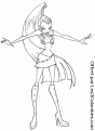 coloriage winx 115