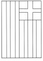 coloriage drapeau grece 15
