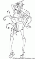 coloriage winx 61