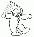coloriage clown 03