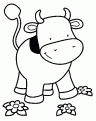 coloriage vache 41