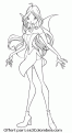 coloriage winx 140