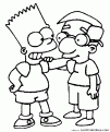 coloriage Simpsons 37