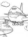 coloriage avion 07