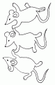 coloriage de souris 12