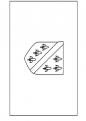 coloriage drapeau bosnie-herz-govine 05