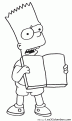 coloriage Simpsons 59