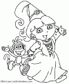 coloriage princesse dora 79
