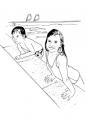 coloriage action piscine 090