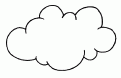 coloriage de nuage 02