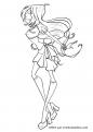 coloriage winx 154
