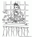 coloriage barbie 80