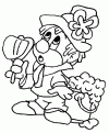 coloriage clown 30