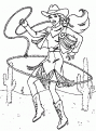 coloriage cowboy 57