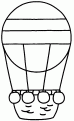 coloriage montgolfiere 01