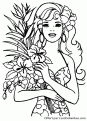 coloriage barbie 46