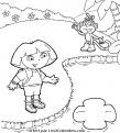 coloriage dora 68