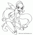 coloriage winx 34