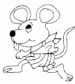 coloriage de souris 19