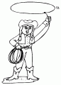 coloriage cowboy 67