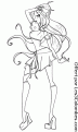 coloriage winx 111