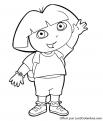 coloriage dora 47