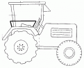 coloriage tracteur ferme 03