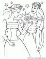 coloriage barbie 40